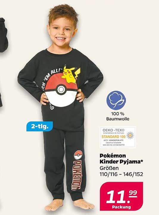 Pokémon Kinder Pyjama*