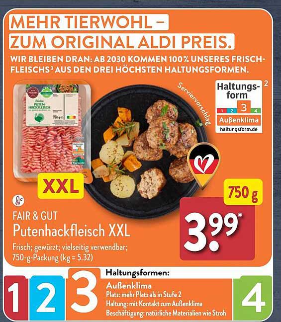 Putenhackfleisch XXL