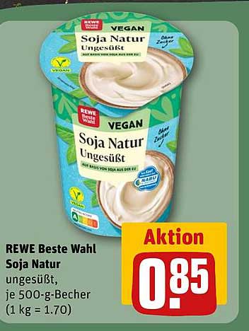 REWE Beste Wahl Soja Natur Ungesüßt