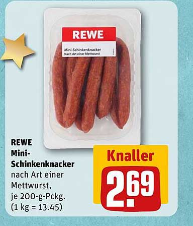 REWE Mini-Schinkenknacker