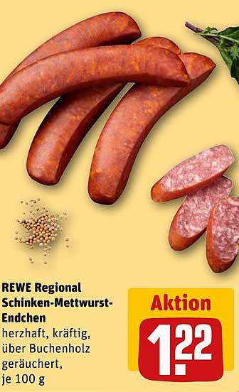 REWE Regional Schinken-Mettwurst-Endchen