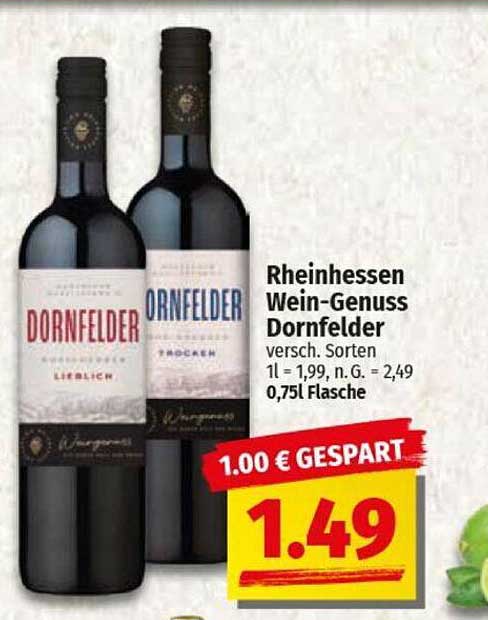 Rheinhessen Wein-Genuss Dornfelder