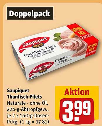 Saupiquet Thunfisch-Filets