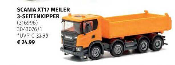 SCANIA XT17 MEILER 3-SEITENKIPPER