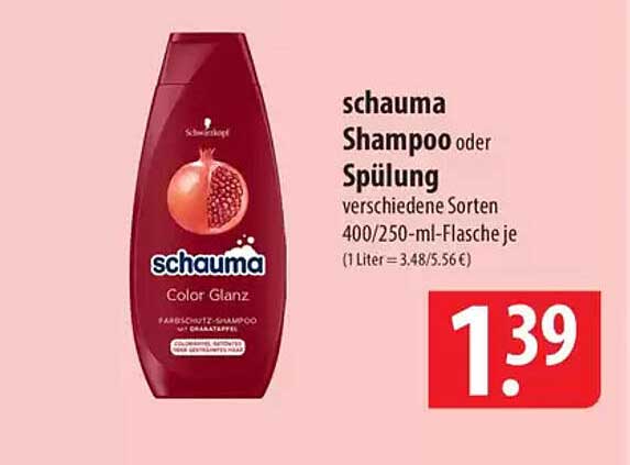 schauma Shampoo oder Spülung