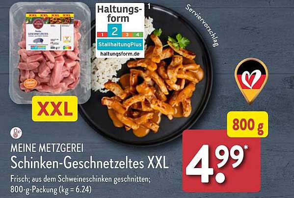 Schinken-Geschnetzeltes XXL