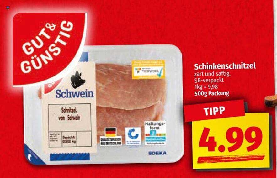 Schinkenschnitzel