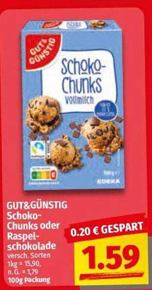 Schoko-Chunks Vollmilch