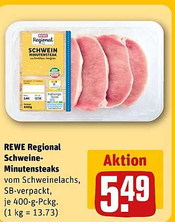 Schweine-Minutensteaks