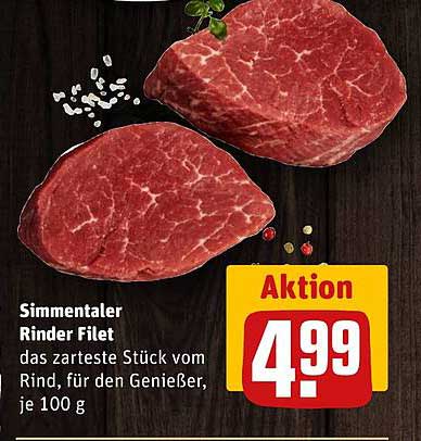 Simmentaler Rinder Filet