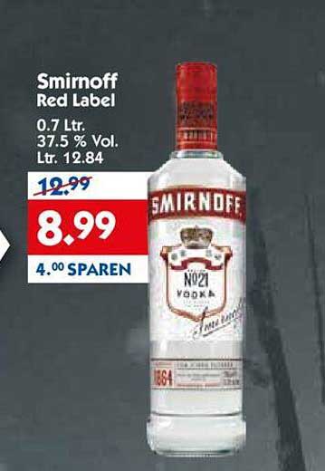 Smirnoff Red Label