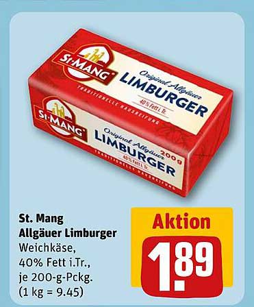 St. Mang Allgäuer Limburger