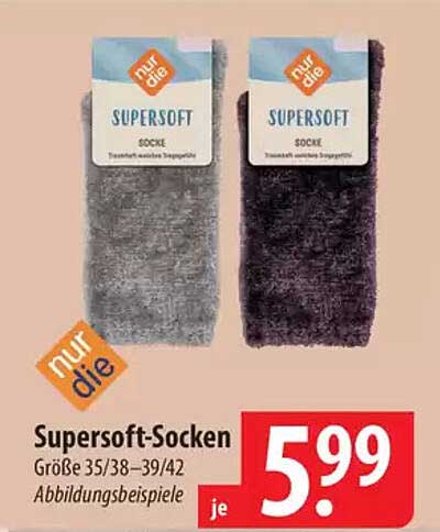 Supersoft-Socken