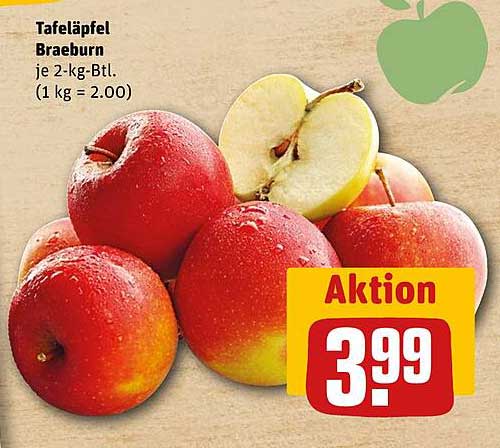 Tafeläpfel Braeburn