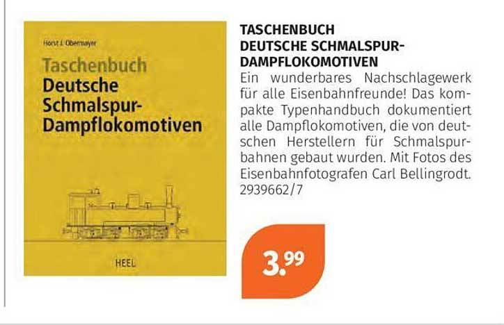 TASCHENBUCH DEUTSCHE SCHMALSPUR-DAMPFLOKOMOTIVEN