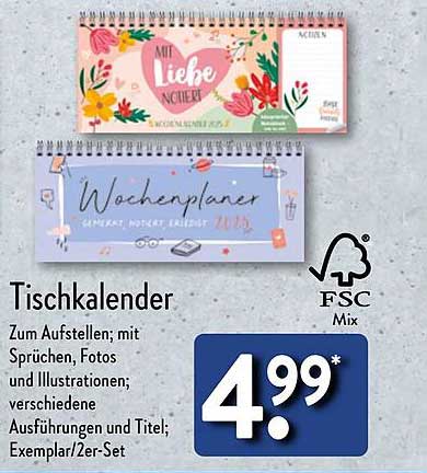 Tischkalender