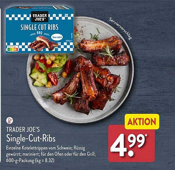 TRADER JOE’S Single-Cut-Ribs