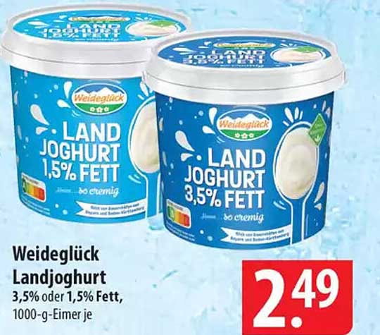 Weideglück Landjoghurt