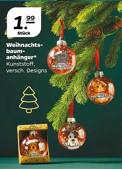 Weihnachtsbaum-anhänger*