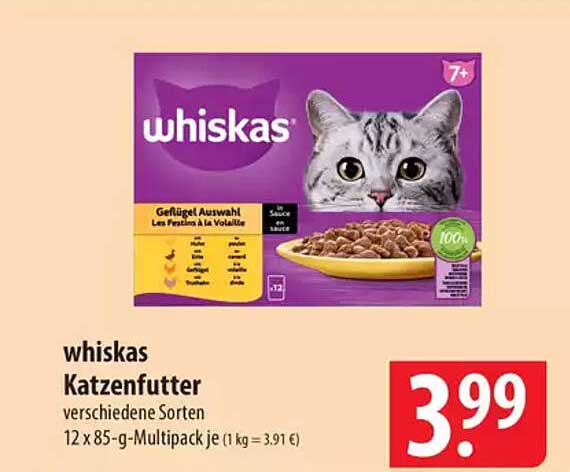 whiskas Katzenfutter