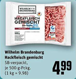 Wilhelm Brandenburg Hackfleisch gemischt