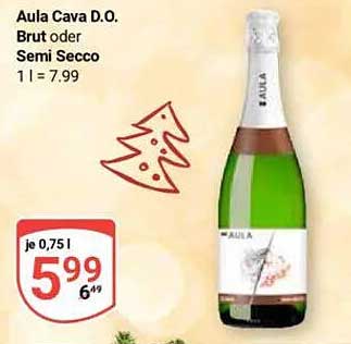 Aula Cava D.O. Brut oder Semi Secco