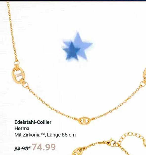 Edelstahl-Collier Herma