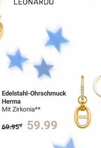 Edelstahl-Ohrschmuck Herma