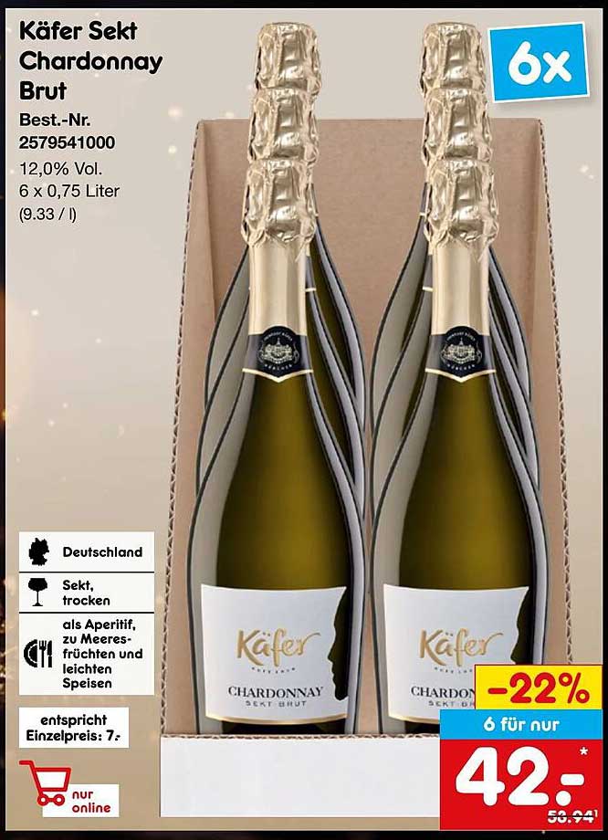 Käfer Sekt Chardonnay Brut