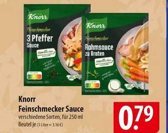 Knorr Feinschmecker Sauce