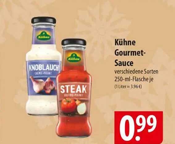 Kühne Gourmet-Sauce