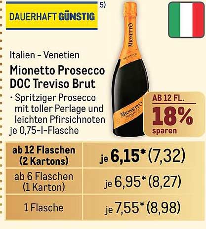 Mionetto Prosecco DOC Treviso Brut