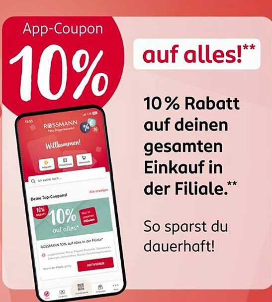 10% auf alles!**