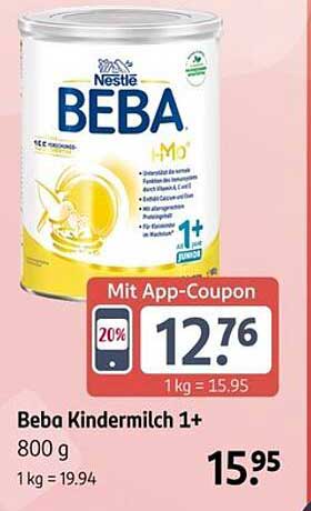 Beba Kindermilch 1+