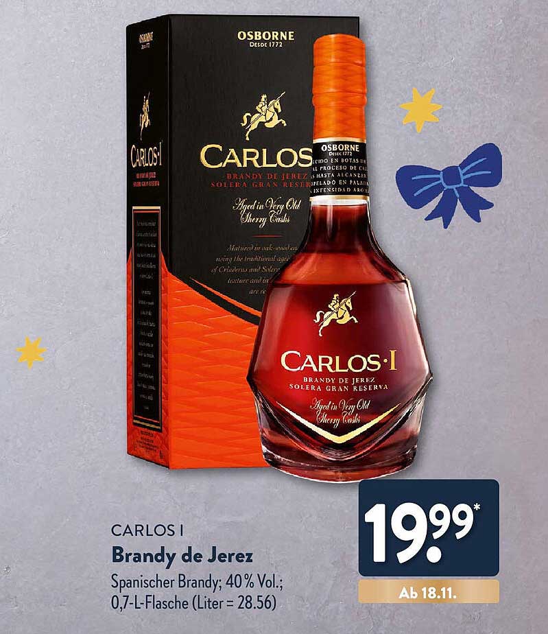 Carlos I Brandy de Jerez