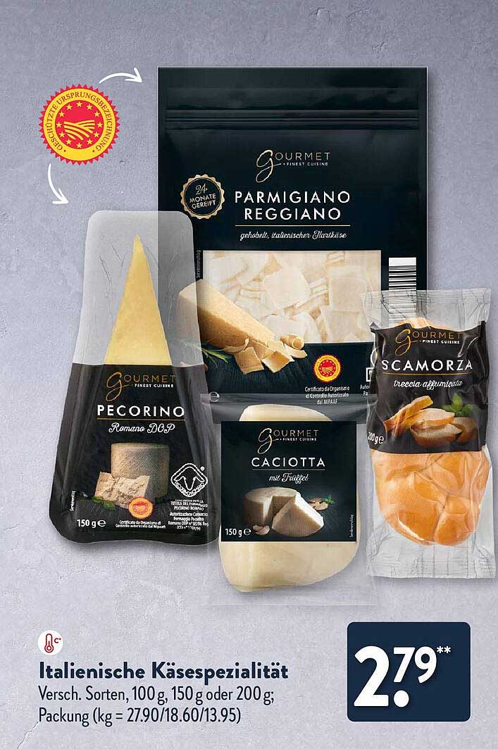 Italienische Käse-spezialität