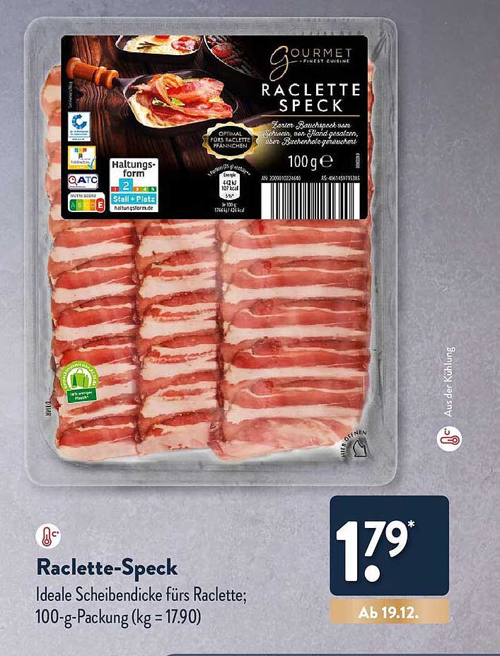 Raclette-Speck