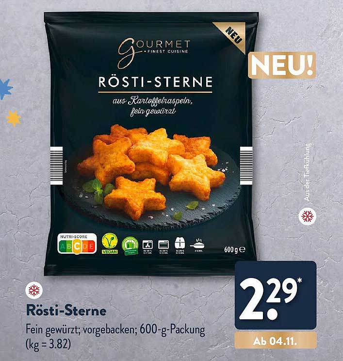 Rösti-Sterne