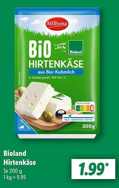 Bioland Hirtenkäse