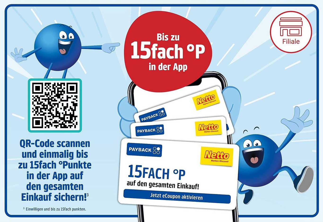 Bis zu 15fach °P in der App