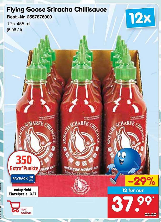 Flying Goose Sriracha Chilli sauce