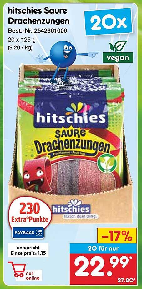 hitschies Saure Drachenzungen