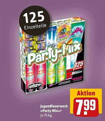 Jugendfeuerwerk »Party Mix«