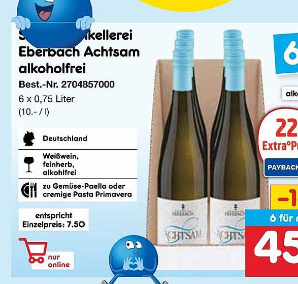 Kellerei Eberbach Achtsam alkoholfrei