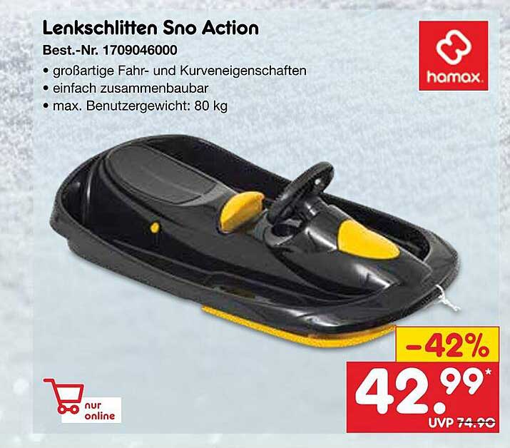 Lenkschlitten Sno Action