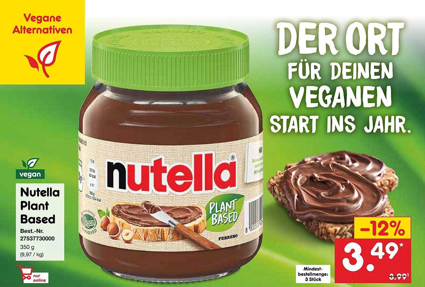 Nutella Plant Based