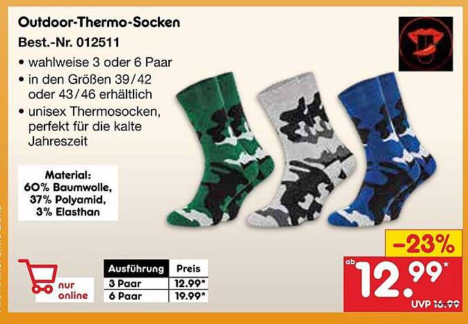 Outdoor-Thermo-Socken