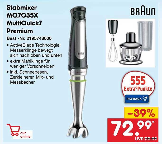 Stabmixer MQ7035X MultiQuick7 Premium