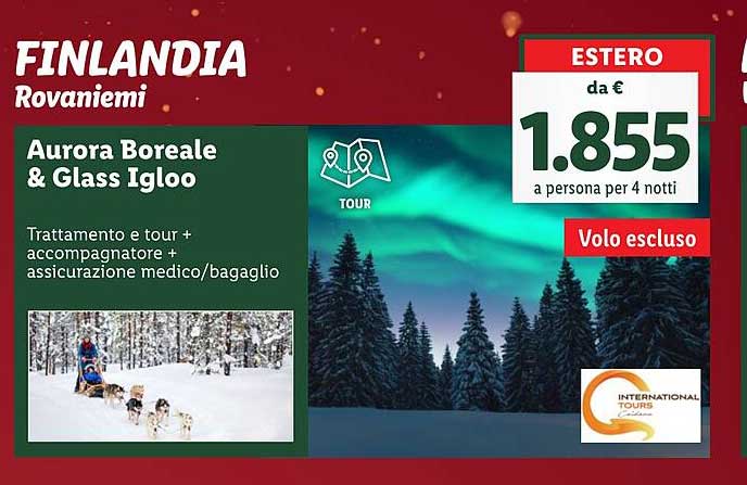 Aurora Boreale & Glass Igloo