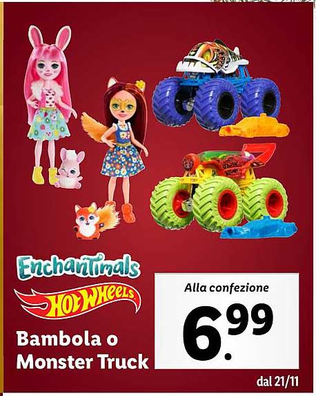 Bambola o Monster Truck